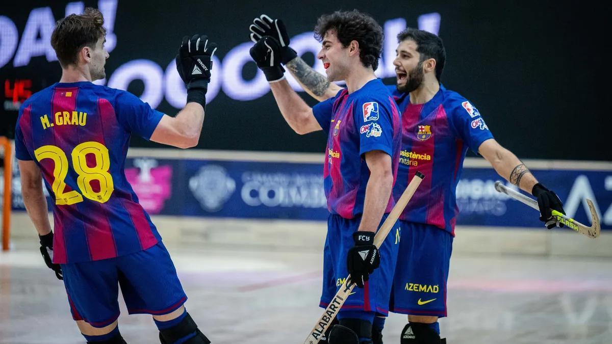 El Barça buscará su 23ª Copa de Europa en Coimbra