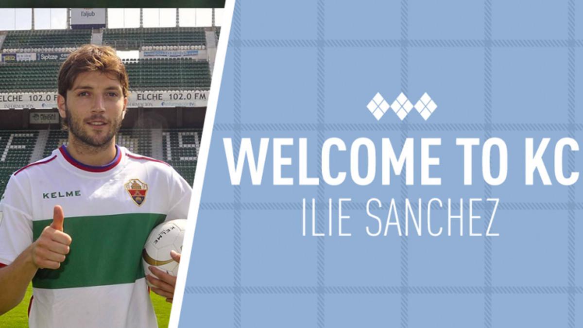 Ilie Sánchez fue anunciado como nuevo refuerzo del Sporting Kansas City