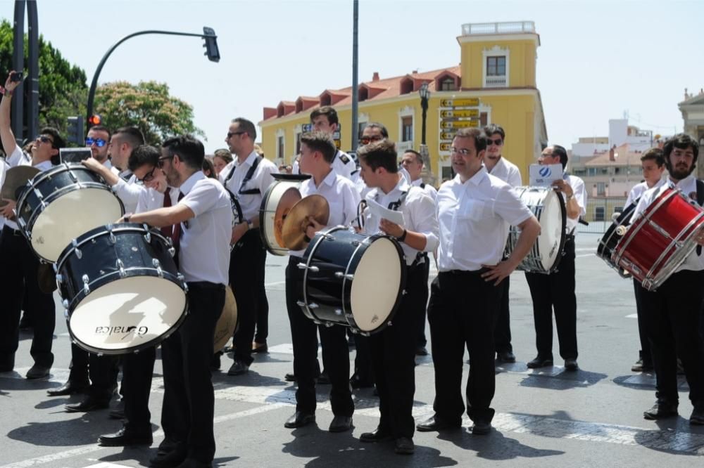 Encuentro de bandas de música en Martínez Tornel