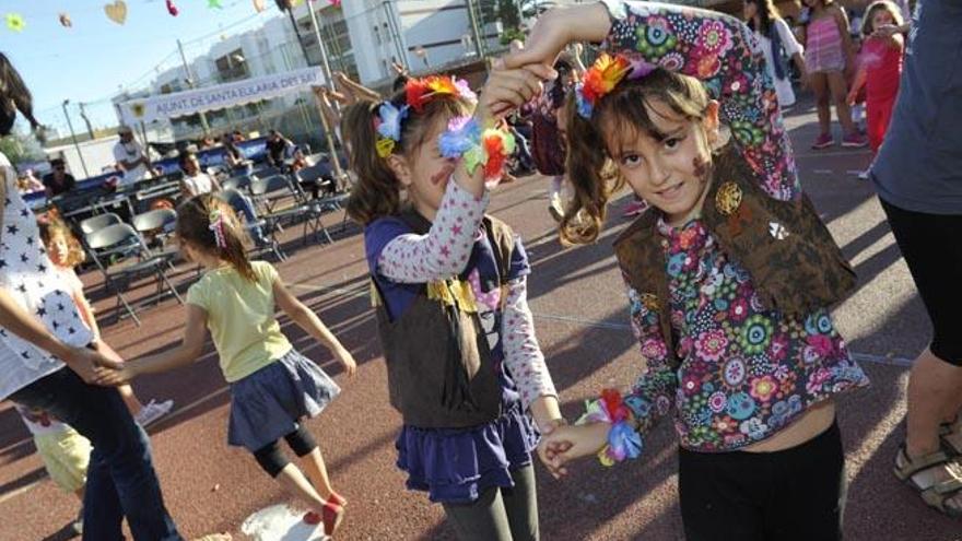 Los más pequeños disfrutaron de la fiesta.