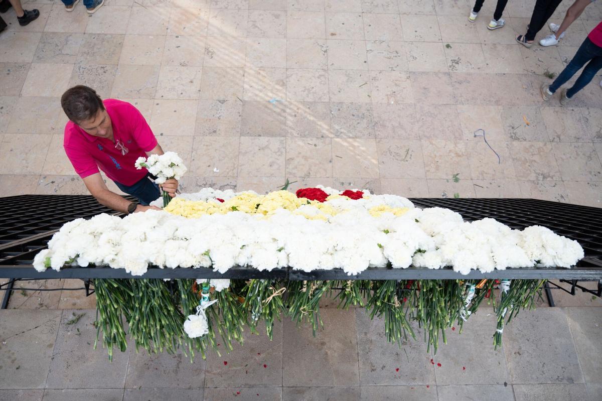 VILA-REAL. OFRENDA DE FLORES A SANT PASQUAL. FIESTAS SANT PASQUAL