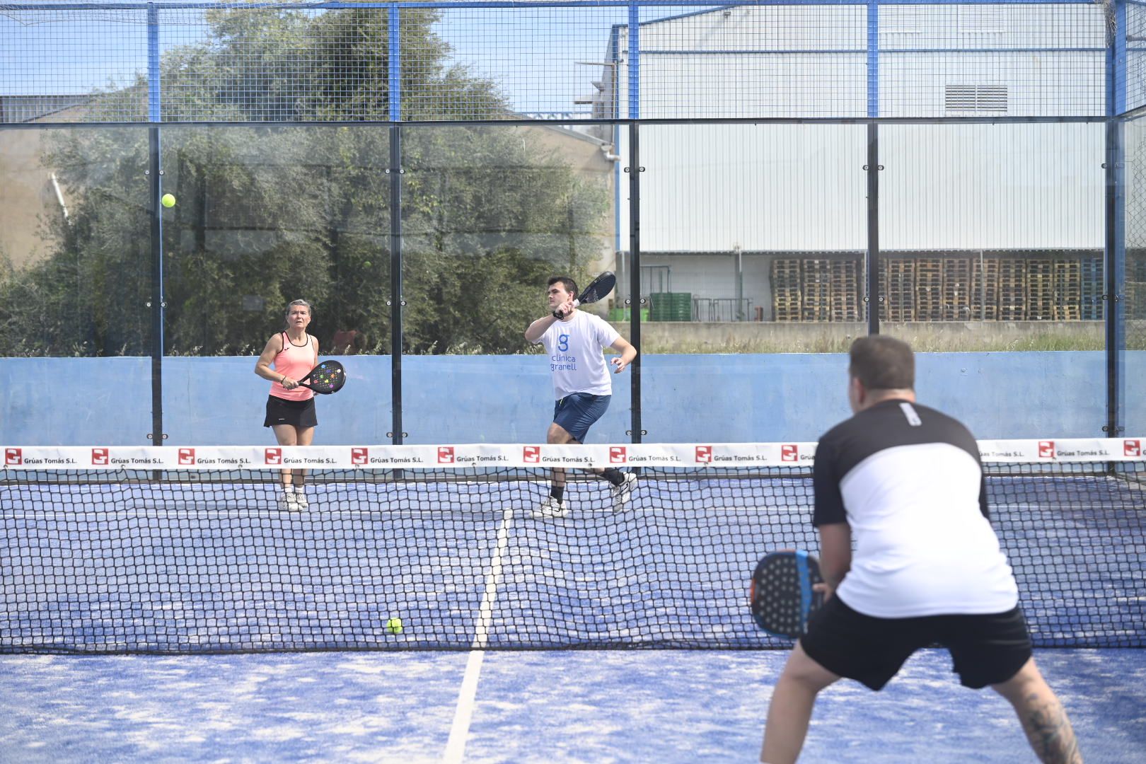 Las mejores imágenes de la jornada de pádel solidario de la Gaiata 15 en Castelló