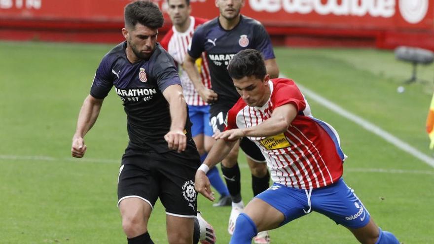 Imatge del partit entre l&#039;Sporting i el Girona de la temporada passada