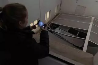 El temporal daña el techo del Museo de Hogueras y afecta a piezas históricas