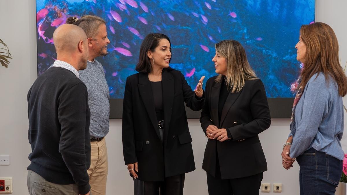 Ruth Lorenzo es nombrada embajadora de los Centros de Buceo de la Región