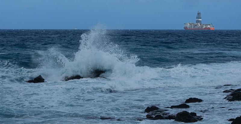 Temporal de olas desde San Cristóbal