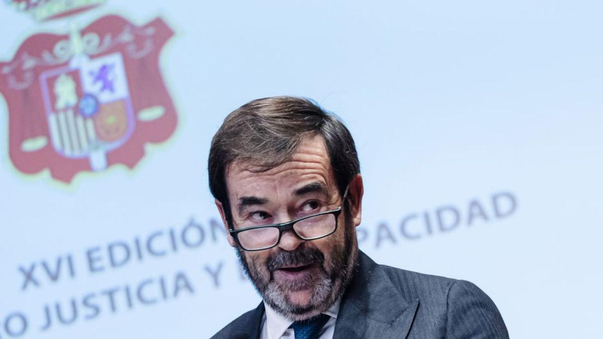El president del CGPJ, Vicente Guilarte. | CARLOS LUJÁN / EUROPA PRESS