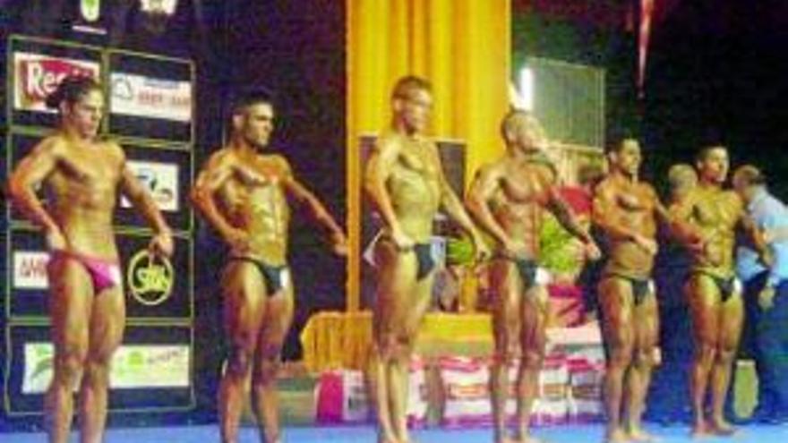 Exito en el campeonato de España de culturismo