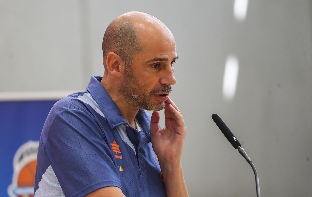 Joan Peñarroya, entrenador de Valencia Basket