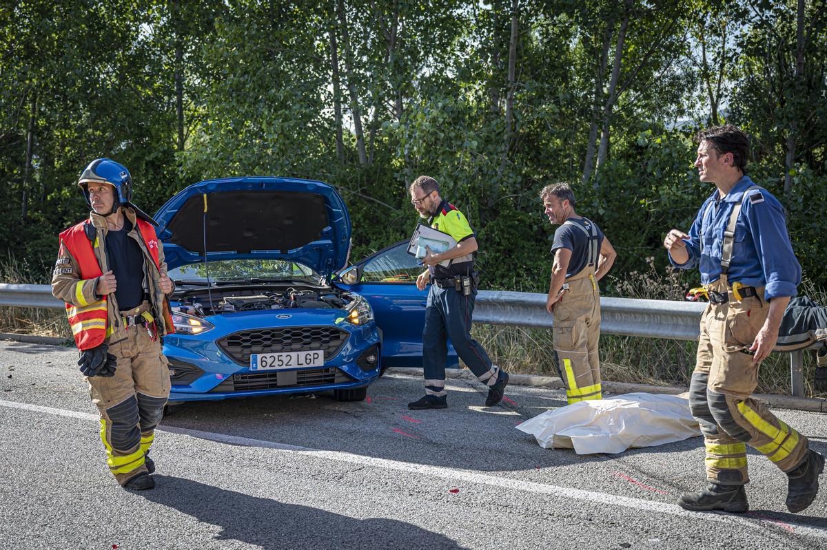 Trágica operación retorno de Sant Joan en la AP-7