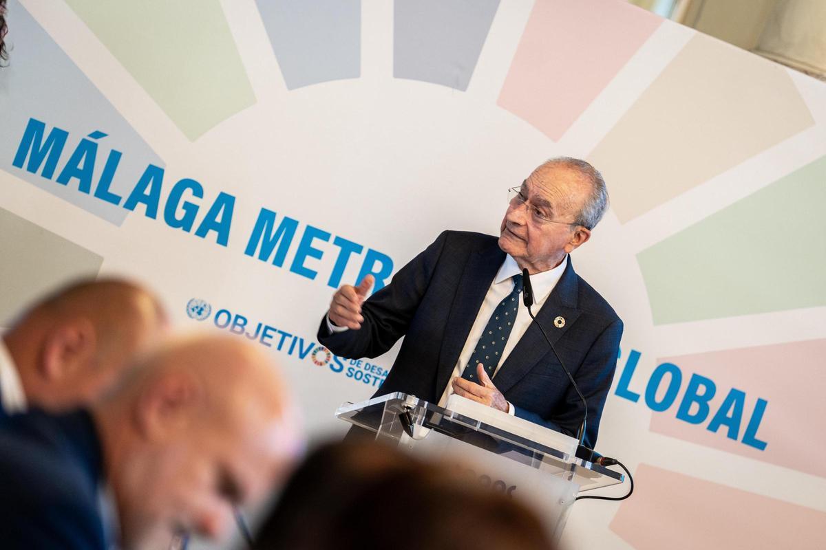De la Torre en el Foro Málaga Metrópolis Global.