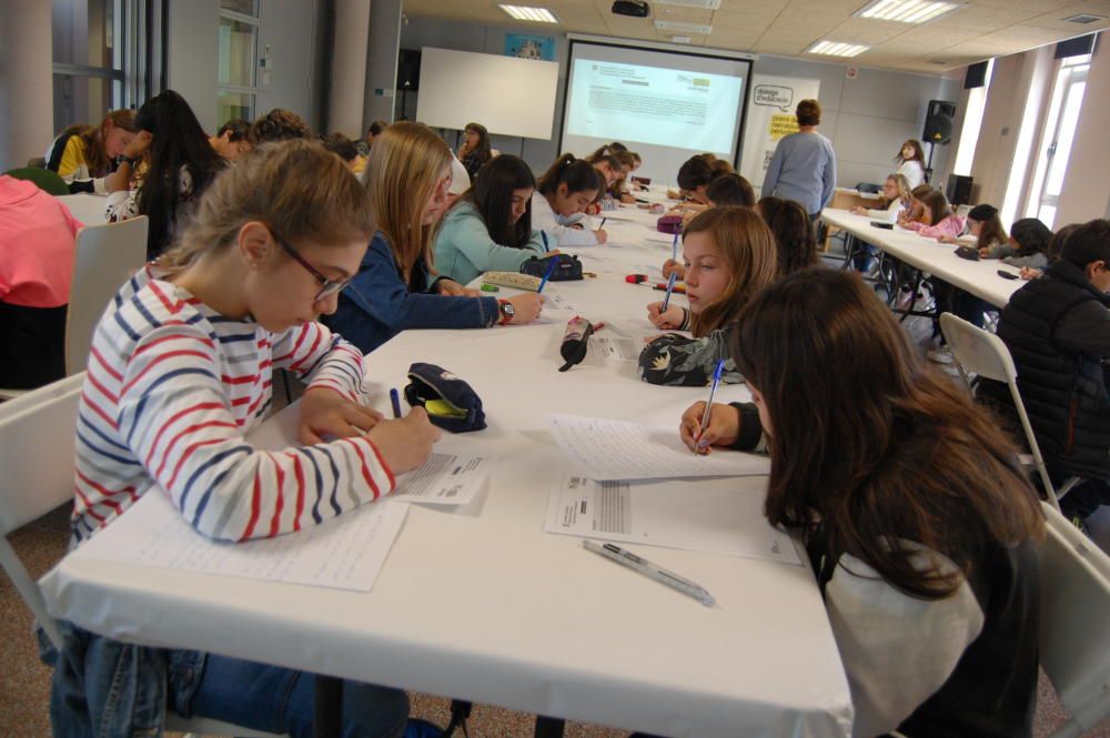 Alumnes de 6è al Premi Diàlegs d''Educació