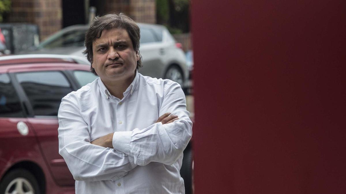 El concejal de IU en el Ayuntamiento de Oviedo Alejandro Suárez.