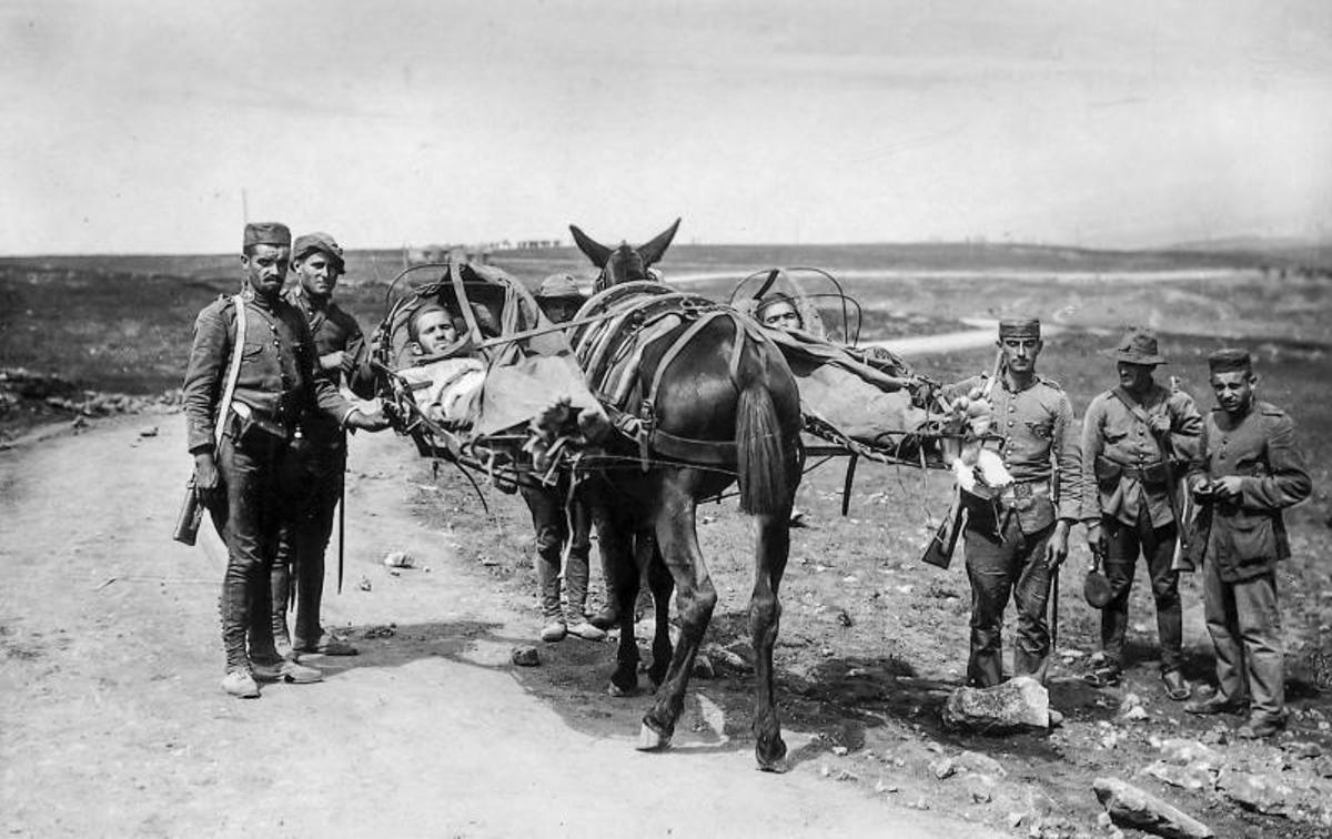 Soldados españois logo do desastre de Annual.