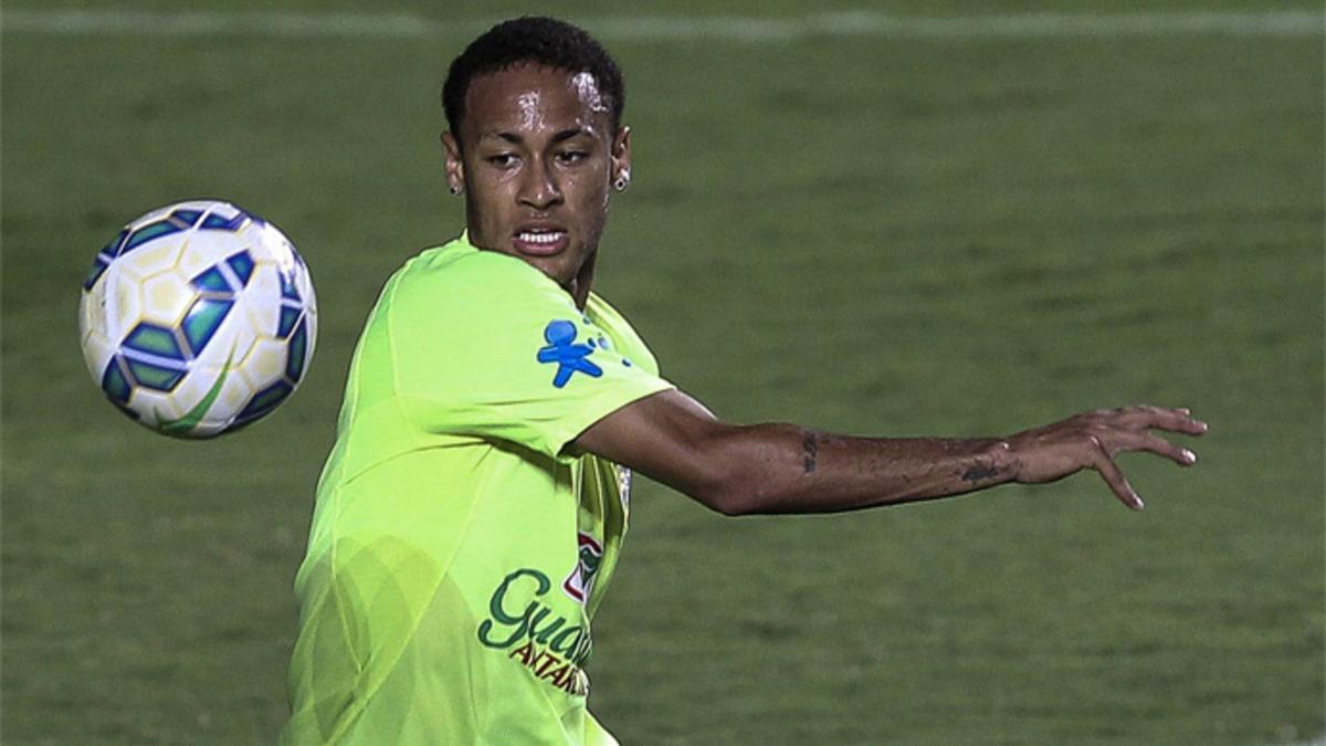 Neymar quiere jugarlo todo con Brasil