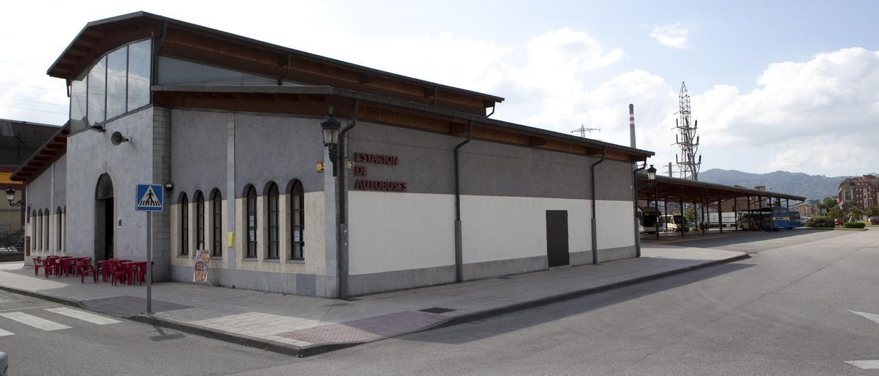 Estación de autobuses de La Felguera.