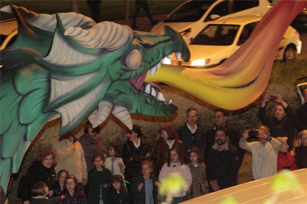 Las imágenes del desfile de San Jorge en Cáceres