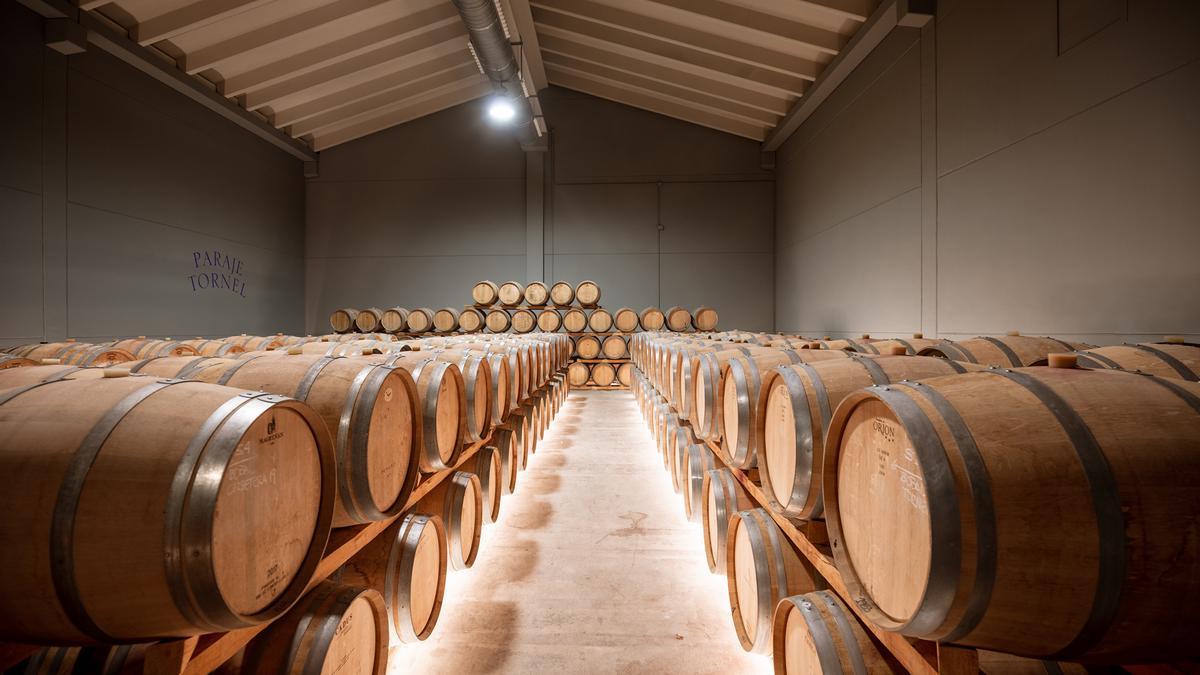 Paraje Tornel en las instalaciones de la bodega Dominio de la Vega.