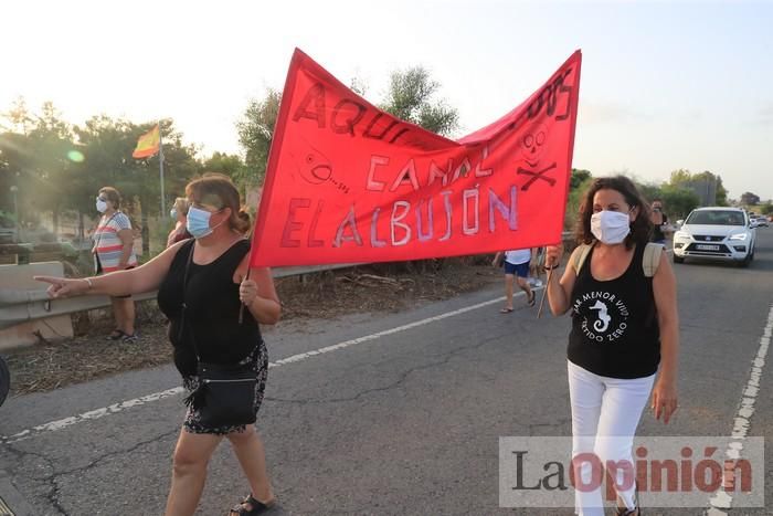 Protesta contra el estado del Mar Menor