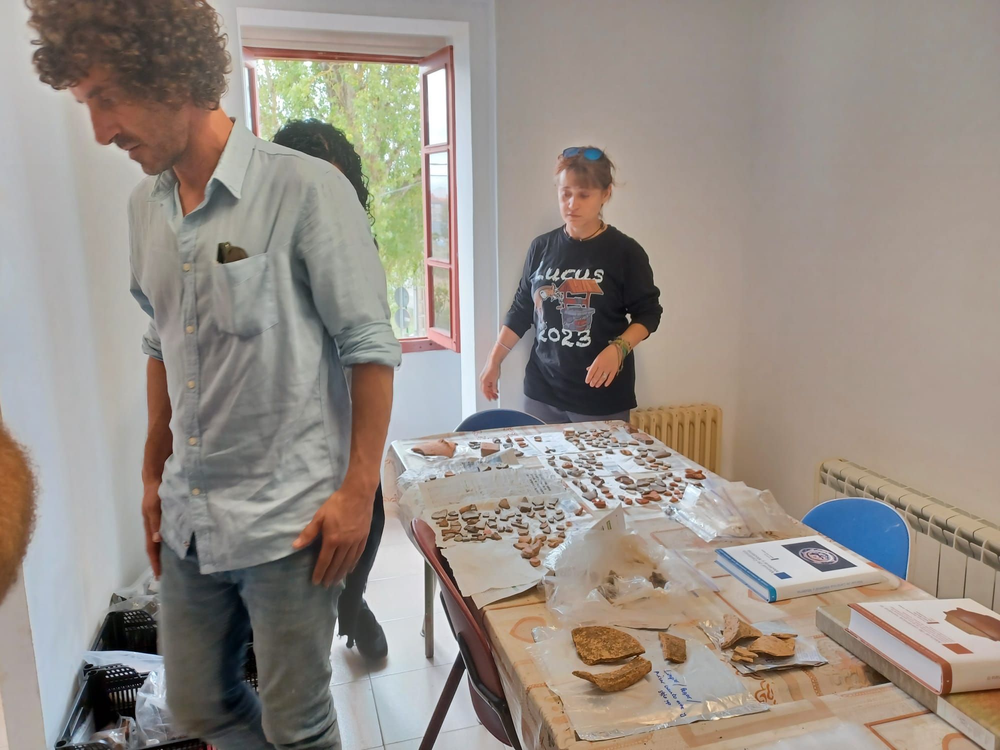 El laboratorio de Lucus Asturum, así se reconstruye en Llanera el pasado romano de Asturias