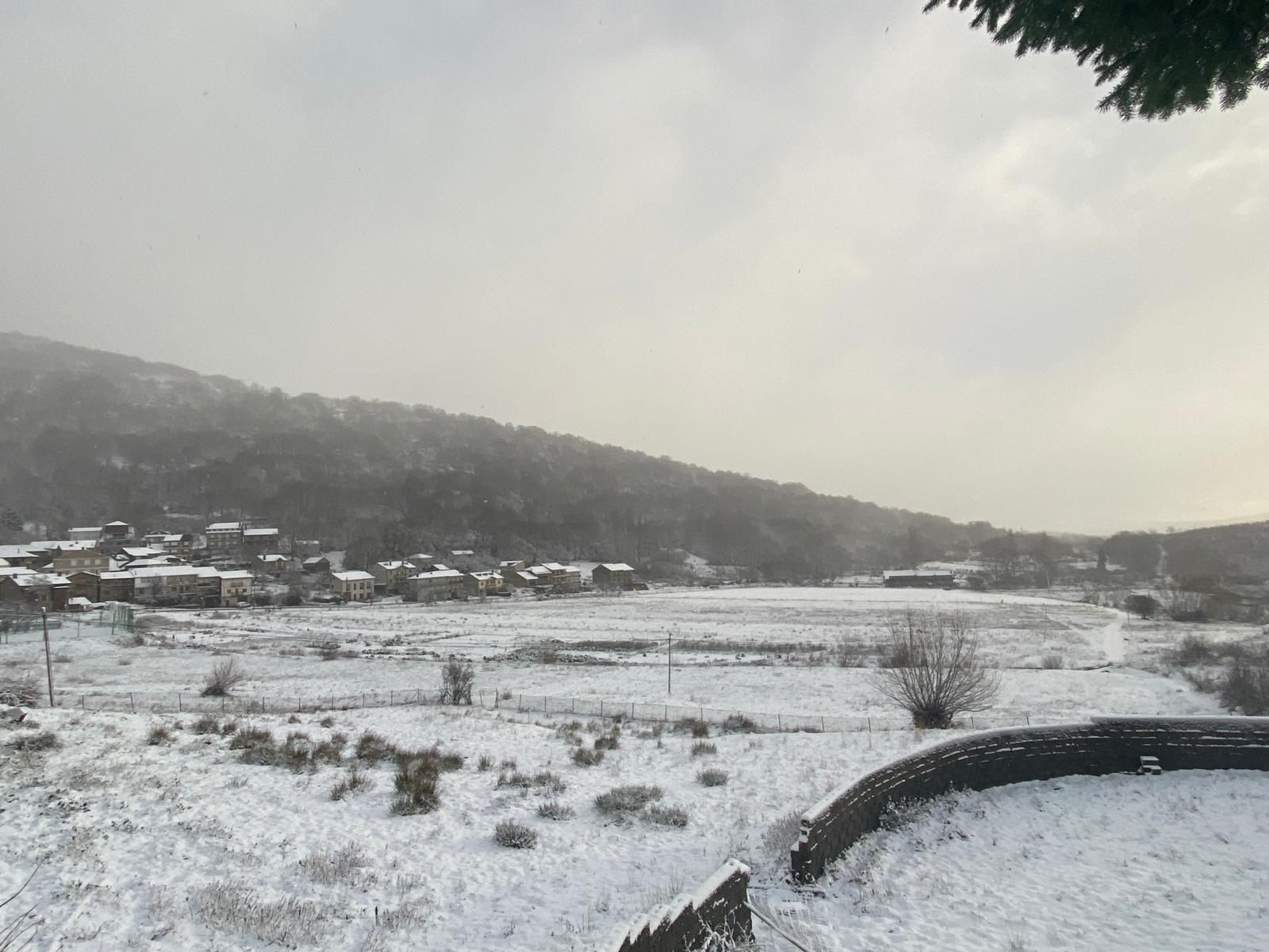 GALERÍA | La nieve deja un paisaje de ensueño en San Martín de Castañeda