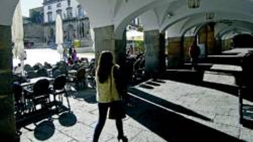 Luz verde a la carga y descarga en la plaza Mayor