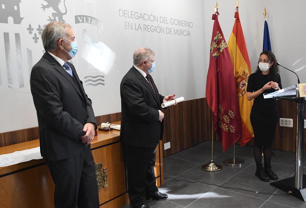 Entrega de medallas al mérito a Protección Civil