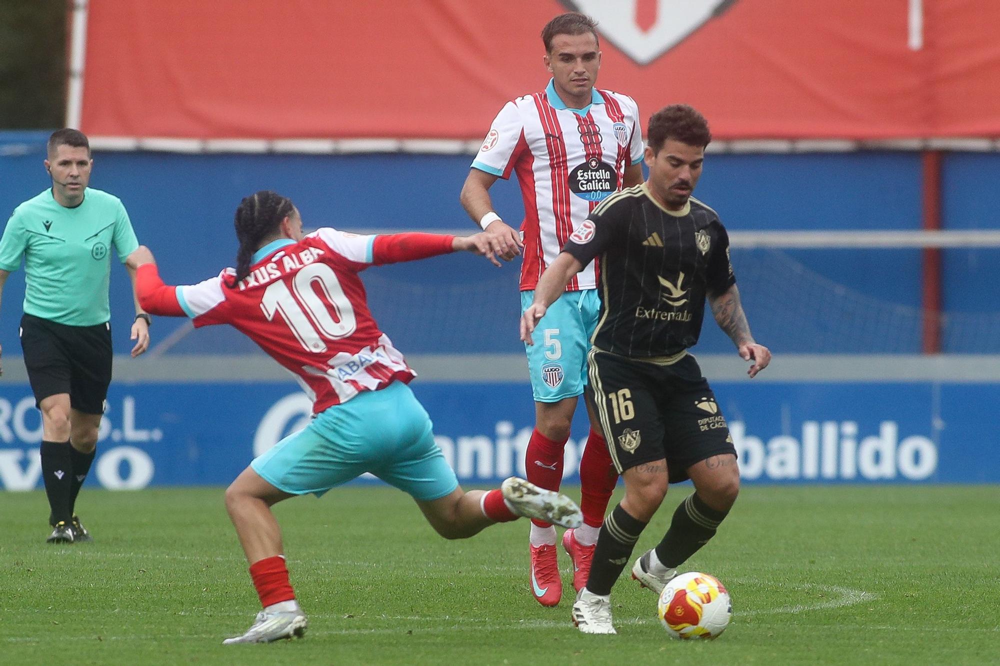 Fotogalería: Las imágenes del Lugo-Cacereño (1-0)