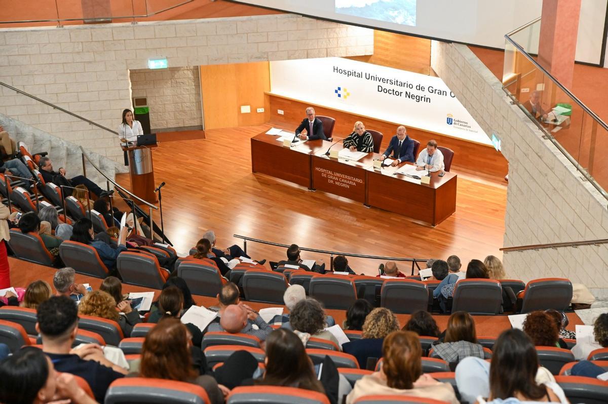 Momento durante el acto de inauguración.