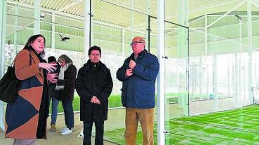 La ciudad deportiva estrena pistas de pádel