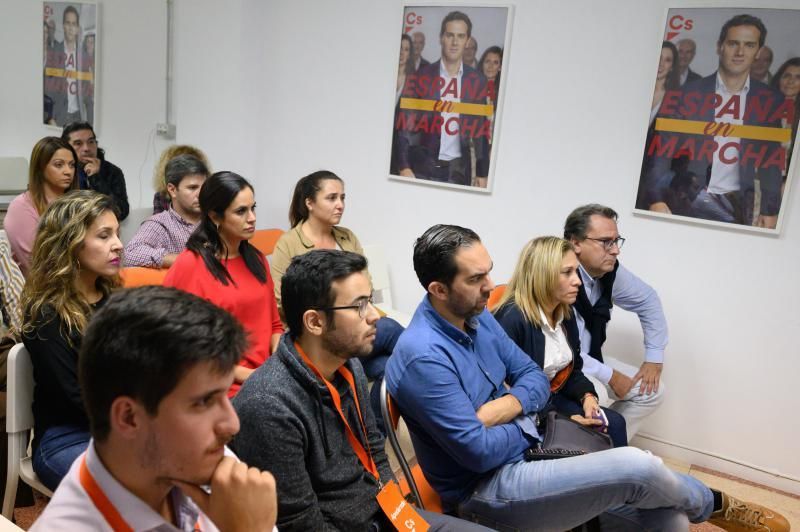 Noche electoral en Ciudadanos