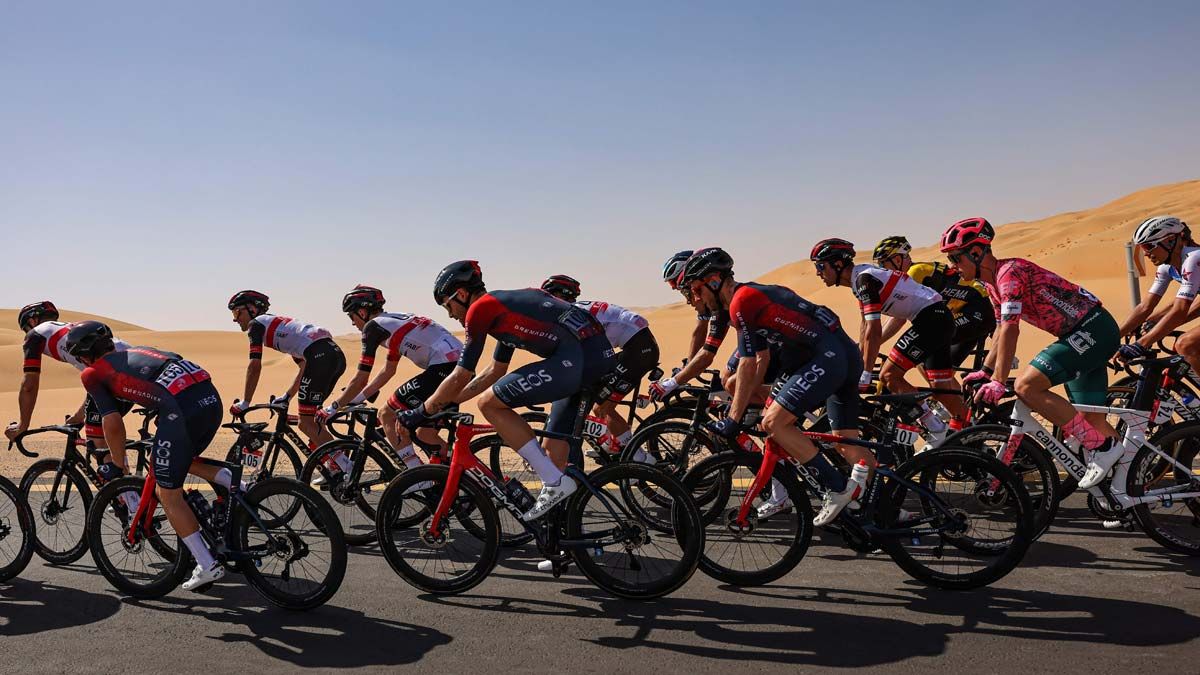 Turno para la cuarta etapa del UAE Tour 2022