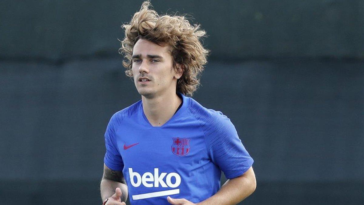 Griezmann, en una imagen de archivo del entrenamiento