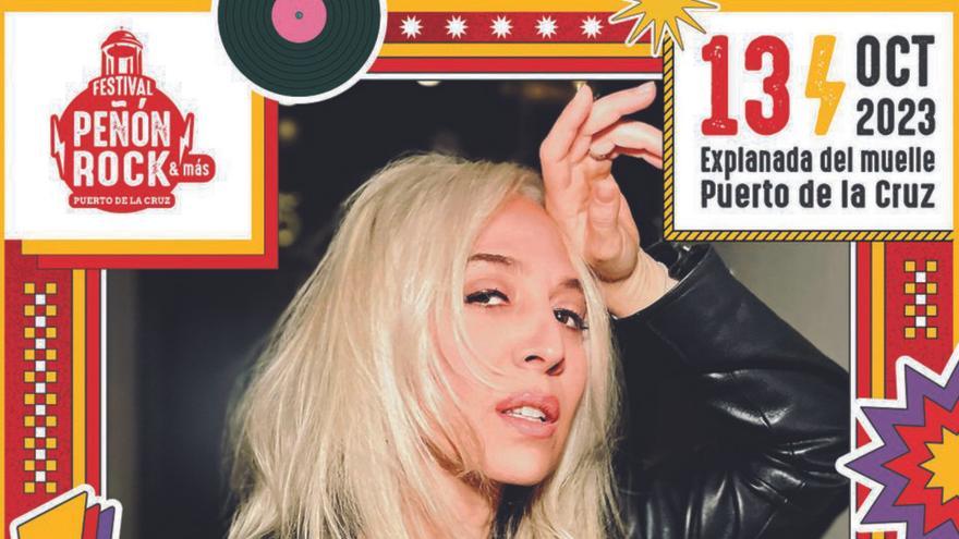 Mónica Naranjo ofrece su único concierto en Canarias en el festival Peñón Rock&amp;Más