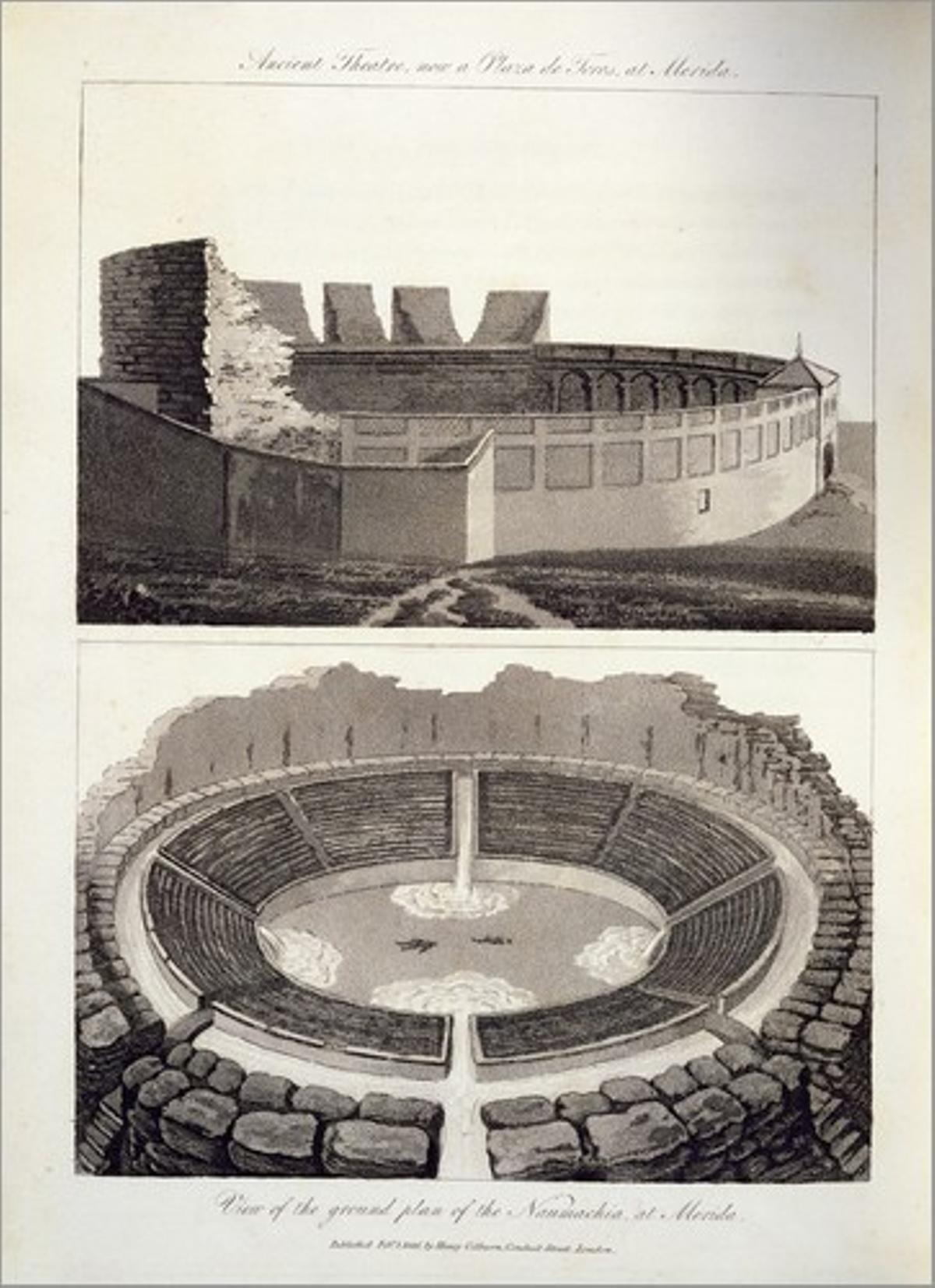 Cuando el Teatro Romano de Mérida fue una plaza de toros