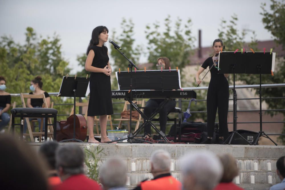 Homenatge a les 33 persones mortes per covid a Sant Joan