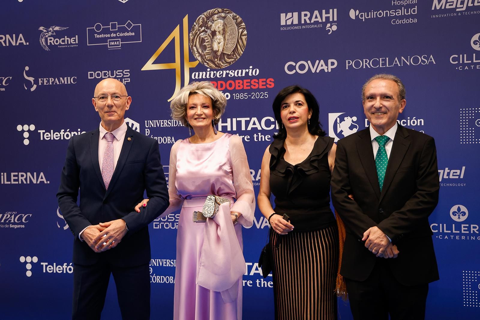 La gala del 40 aniversario de los Cordobeses del Año, en imágenes