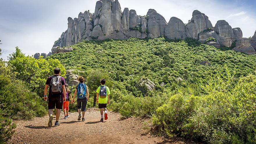 La caminada tindrà Montserrat com a teló de fons