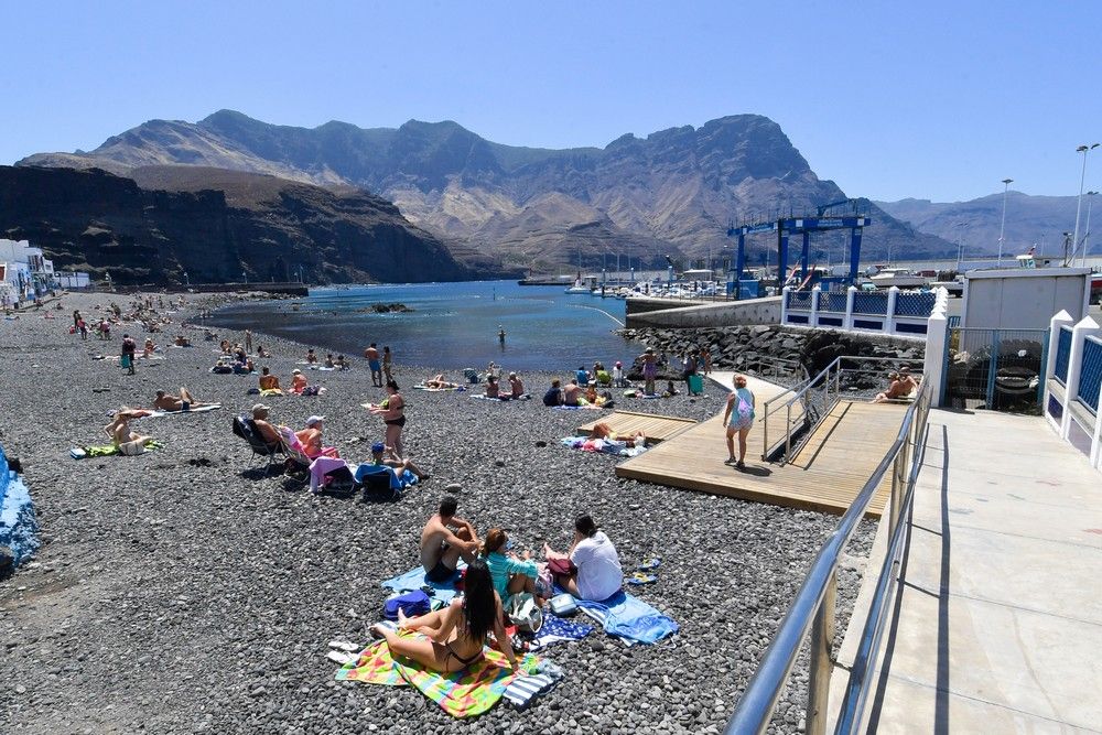 Playa de Las Nieves en Agaete