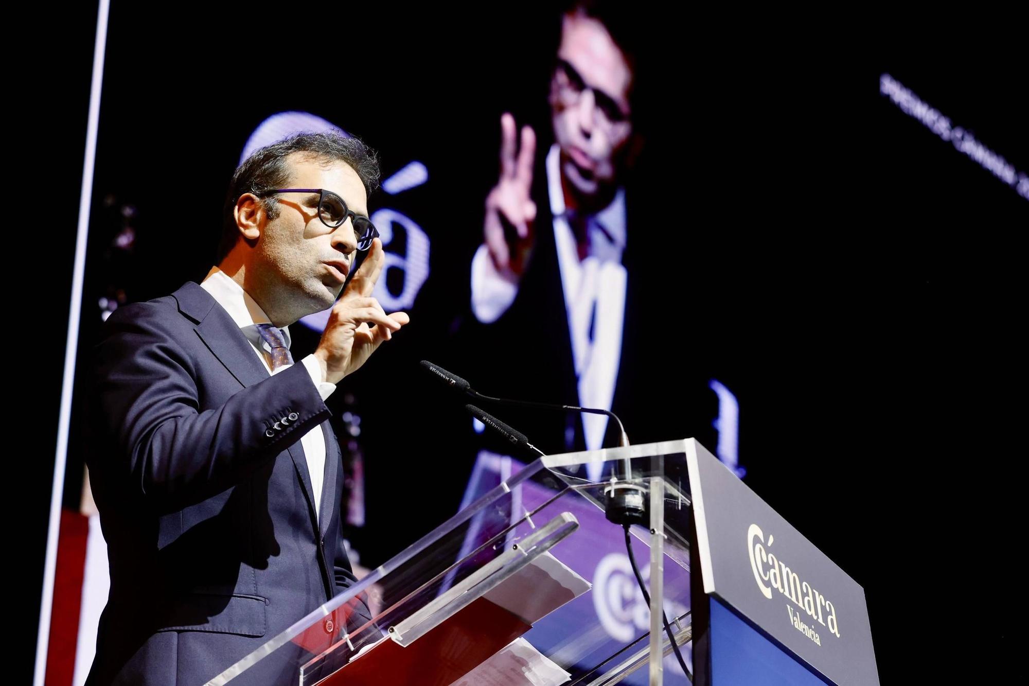 La 'Noche de la Economía Valenciana' de la Cámara Valencia, en imágenes