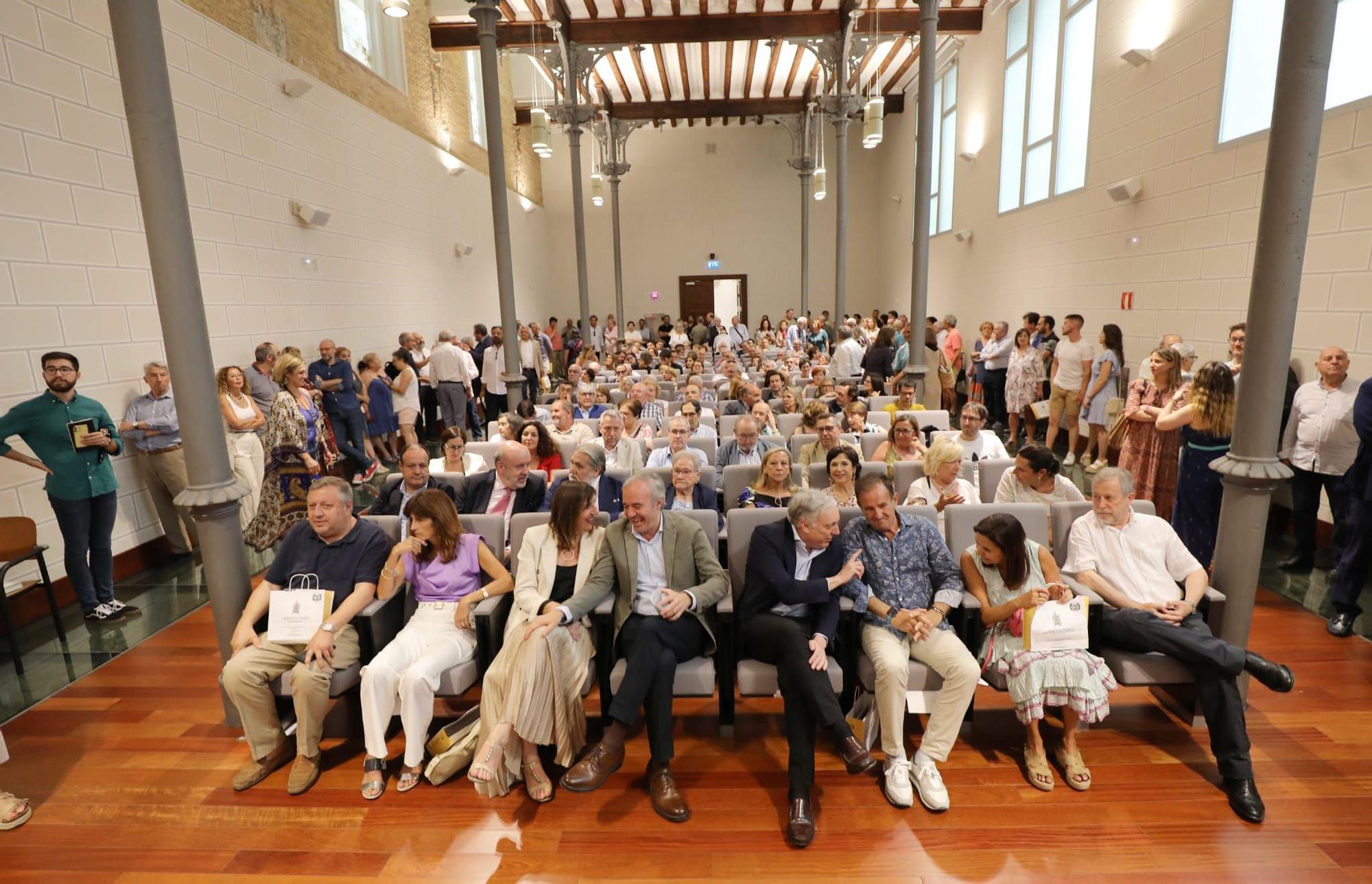 Presentación del libro de Juan Alberto Belloch en Zaragoza