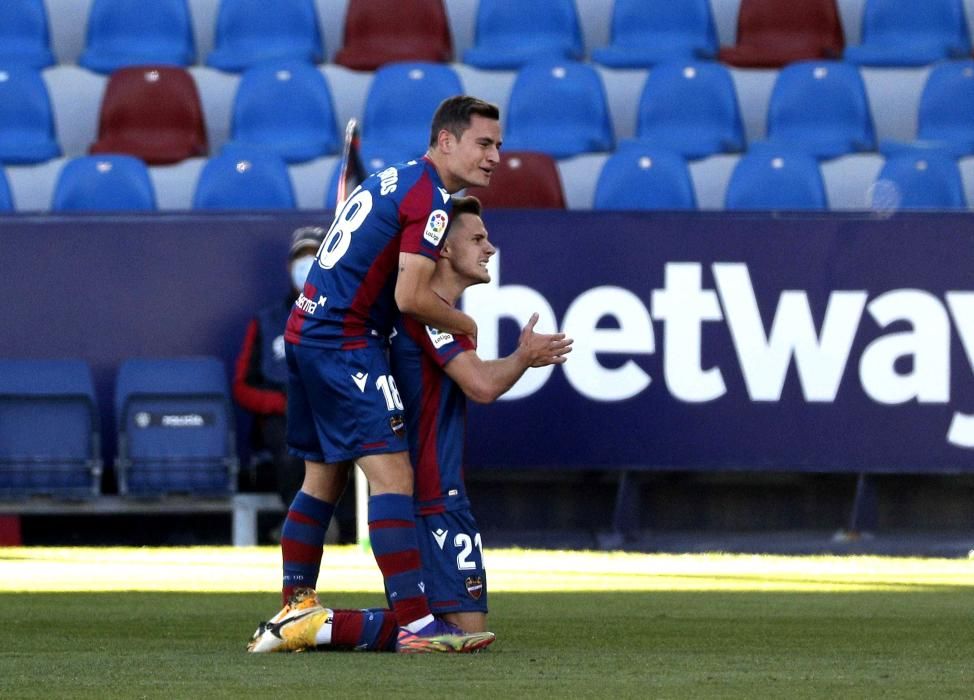 Levante - Getafe: Las mejores fotos del partido