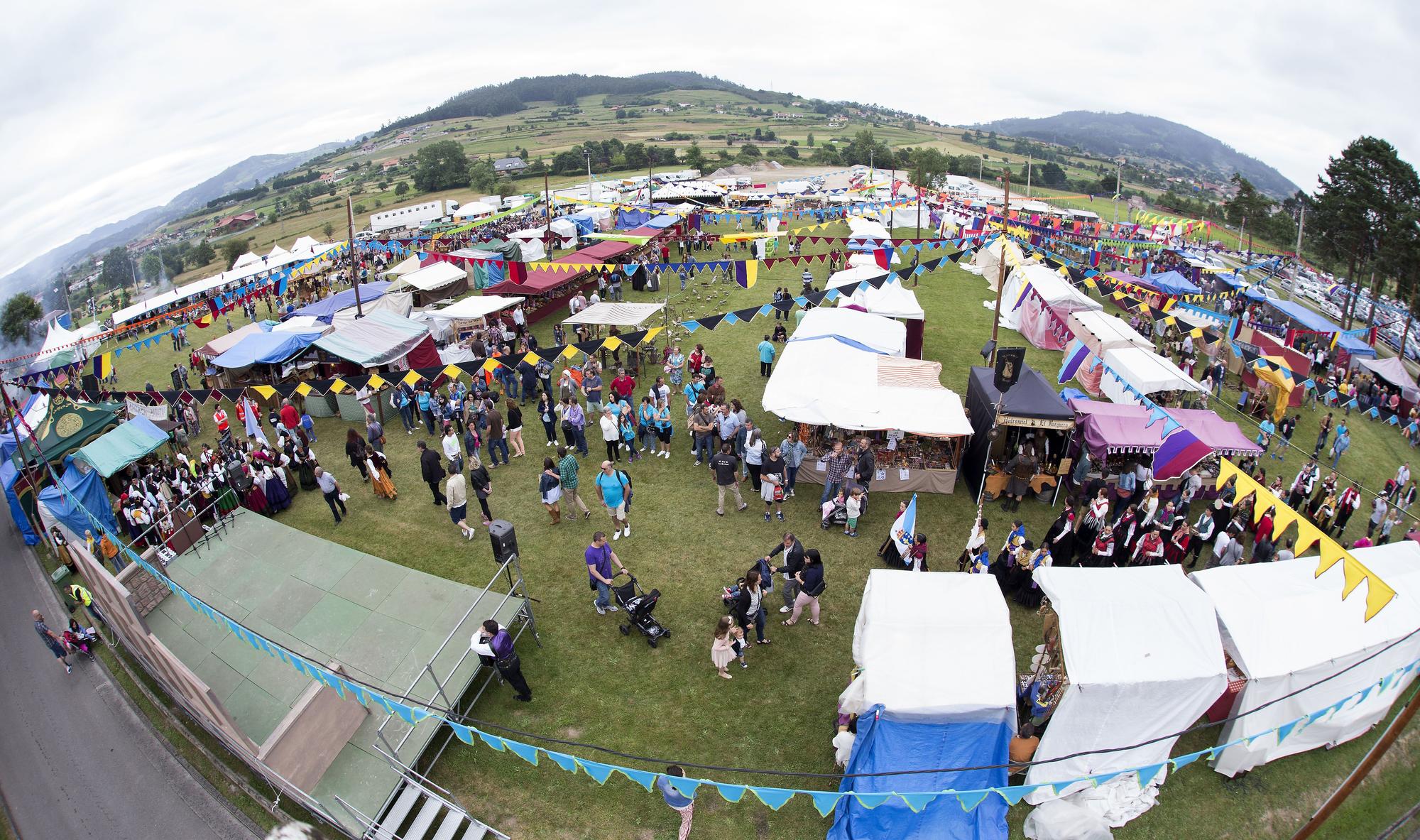 Exconxuraos, historia en imágenes de la fiesta con la que Llanera regresa al medievo