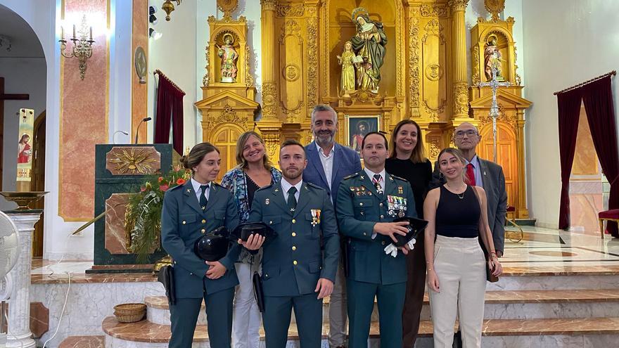 La Guardia Civil de Quartell recupera la festividad de la Virgen del Pilar