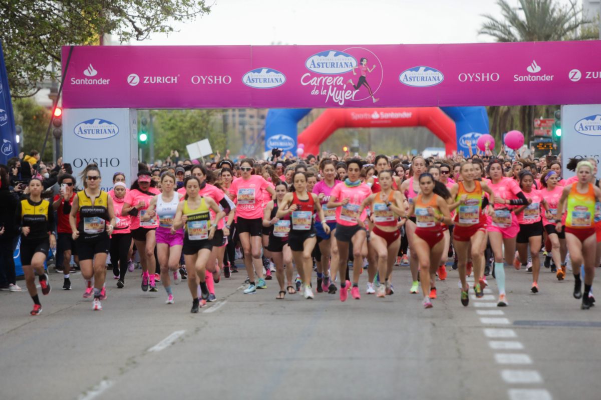 La Carrera de la Mujer recorre el distrito de Algirós