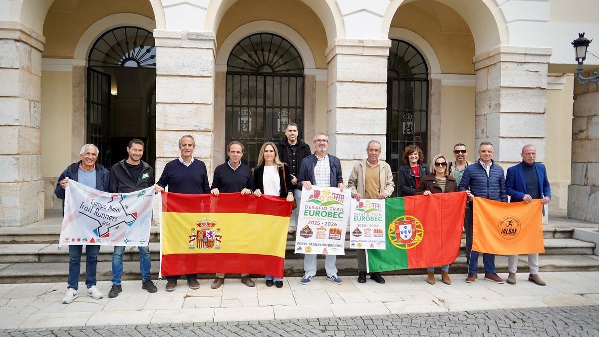 Presentación del ‘I Circuito Trail Eurobec’, este lunes en el Ayuntamiento de Badajoz