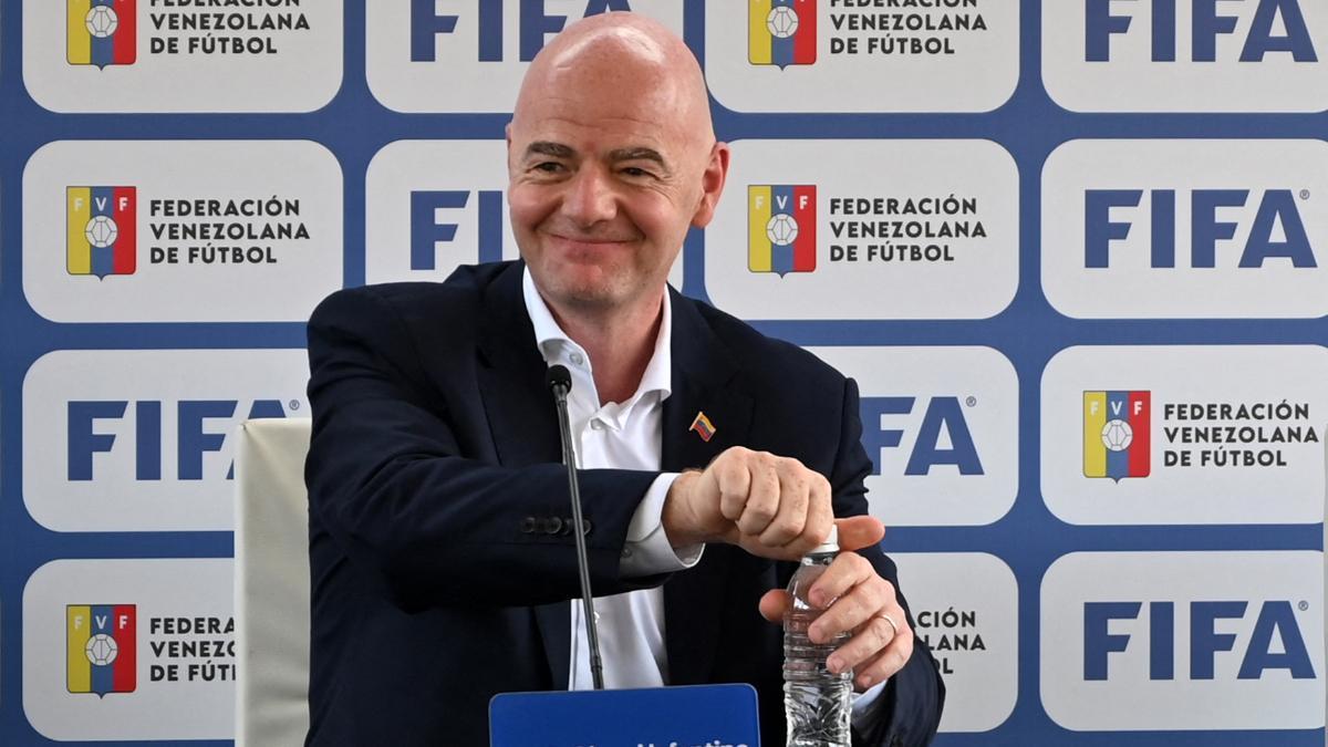 Infantino, presidente de la FIFA