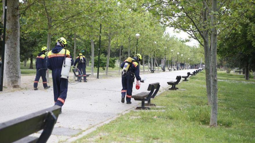 Los parques de Zaragoza reabren sus puertas