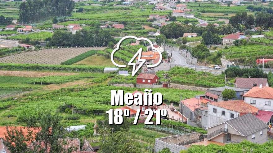 El tiempo en Meaño: previsión meteorológica para hoy, martes 25 de junio