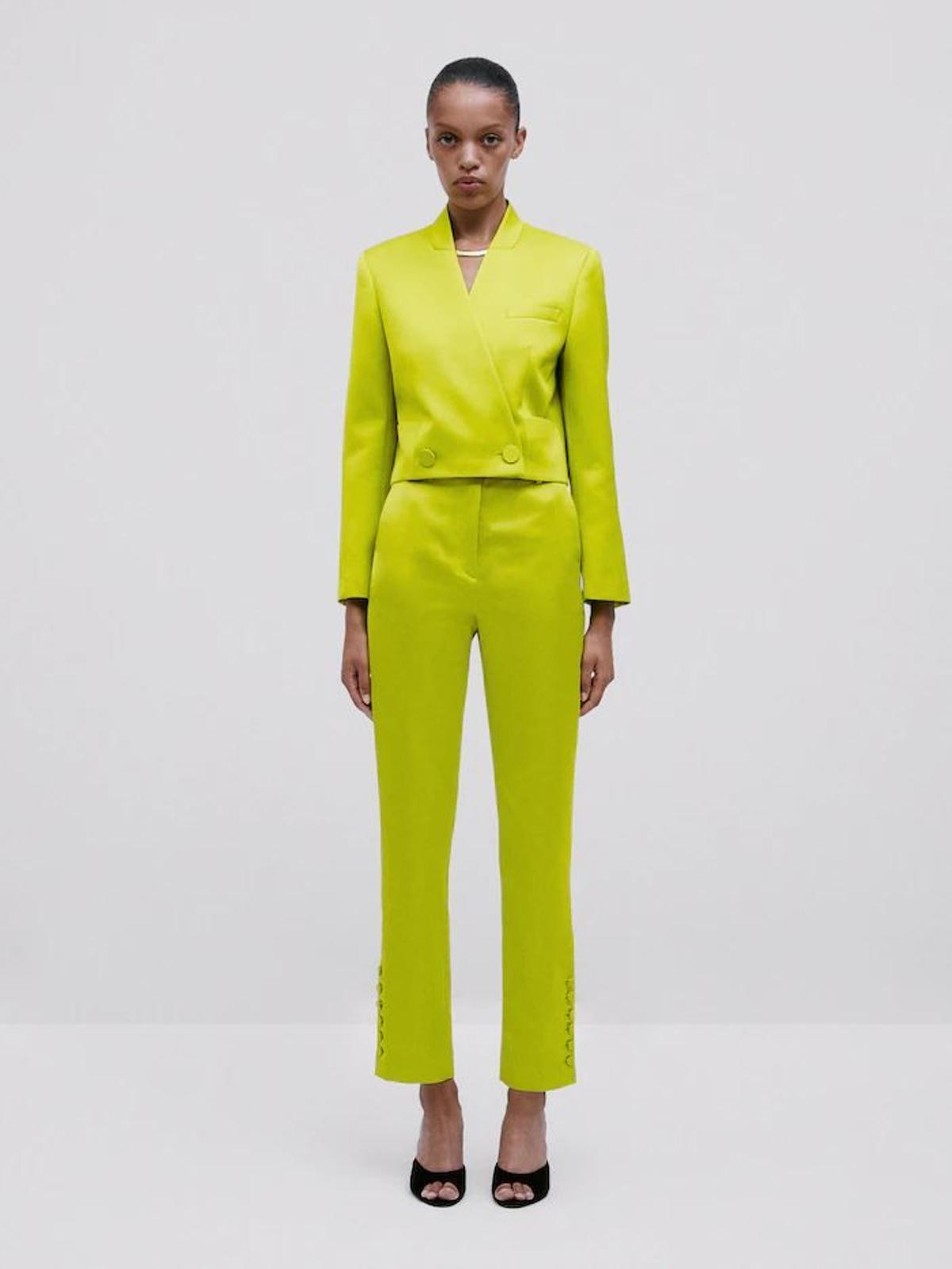 Traje lima de Massimo Dutti